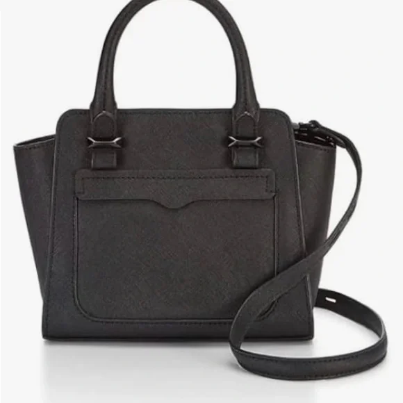 Rebecca Minkoff Micro Avery Tote Bag Black NWOT - Picture 2 of 13